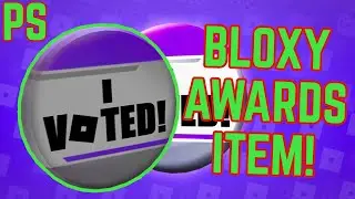 *BLOXY AWARDS* New Leaked Bloxy Awards Item! 8th Annual Bloxys Voter’s Pin!