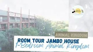 Animal Kingdom 1-Bedroom Room Tour | Walt Disney World | Animal Kingdom Resort