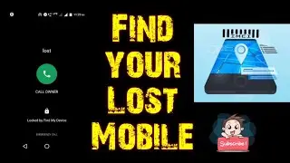 Find your Lost/Stolen Mobile Phone | #mobile #android #iphone