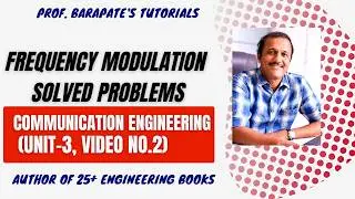 FREQUENCY MODULATION (SOLVED PROBLEMS)