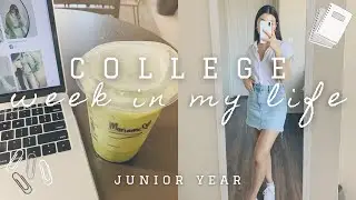 college week in my life | first week of junior year