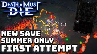 Taking a New Save File to Act 2 Darkness 30! | Death Must Die