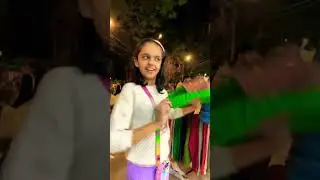 Ghoomar dance in challenge in Sarojini nagar market 