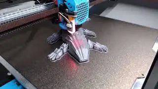 Timelapse Articulated Armadillo Lizard printed on Dynasty