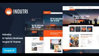 Existing Installtion - Indutri – Factory & Industrial Drupal Theme