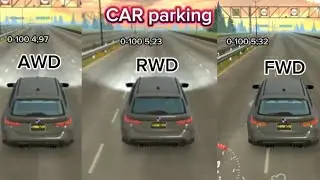 New M3 Fwd- AWD-Rwd speed test/ BMW #bmw