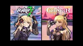 Fischl Genshin Impact VS Honkai Impact 3