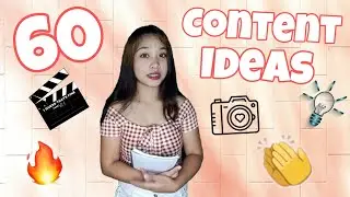 60 CONTENT IDEAS FOR SMALL YOUTUBERS |Princess Hernandez