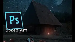 Photoshop Composite (Night Theme)