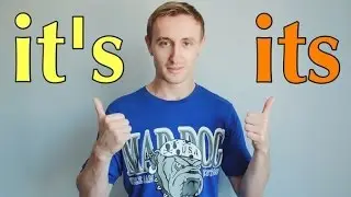 IT'S vs ITS. Big difference