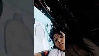 doing makeup of paper doll