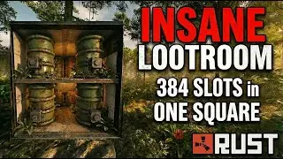 This Rust Loot Room Is INSANE — 384 Slots in ONE Square, Zero Hassle