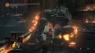 Dark Souls III. Пиромант с косой против всех боссов (НГ, без лечения)