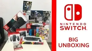 Mega Switch -Double- Unboxing - Beide Konsolen / Spiele / Zubehör / Amiibos