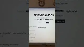 Find REAL Remote Jobs Worldwide! (AI/ML & More!) Work From Anywhere!