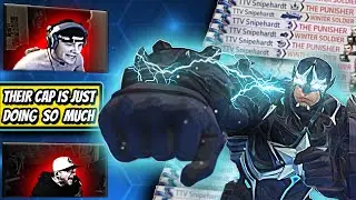 TILTING A Top 500 Duo OFF THE FACE OF THE EARTH | Marvel Rivals Captain America Gameplay