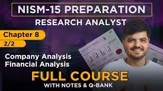 NISM Research Analyst 2024 | Full Course - Chapter 8 - (2/2)