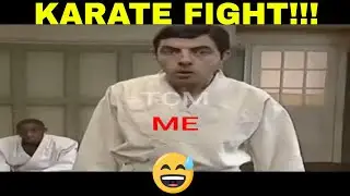 KARATE FIGHT REALITY VS ECPECTATION MEME