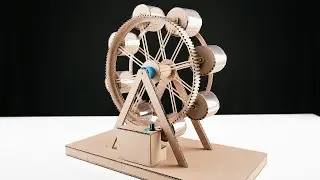 How to Make a Ferris Wheel Out of Cardboard