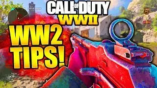 HOW TO GET BETTER AT COD WW2! COD WW2 BEST TIPS & TRICKS COD WW2 HOW TO IMPROVE AT WORLD WAR 2!