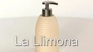 Baño - Dosificador baño círculos sand beig - La Llimona