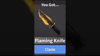 Buying flaming knife in mm2 #mm2