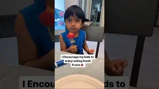 Berrylicious Bites: Fueling Up with Fresh Strawberries 🍓🌟#youtubeshorts #kidsreel