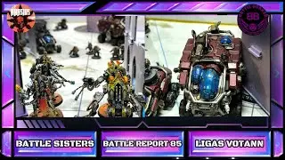 INFORME BATALLA DÉCIMA! W40K nº85: LIGAS DE LOS VOTANN vs BATTLE SISTERS  Informe batalla en español