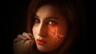 Эффект в Фотошоп Светящиеся вены/ Photoshop CS6-CC2015.5