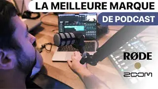 RØDE vs ZOOM - Meilleures Marques pour Podcasteurs