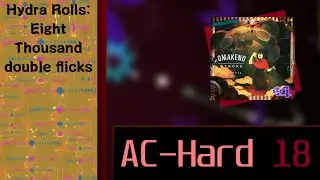 [Groove Coaster 2 OS] | (18★) OMAKENO Stroke (AC-Hard) Full Chain