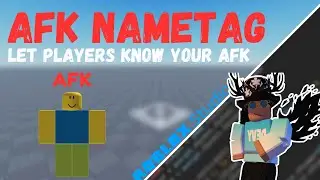 Roblox Studio Tutorial | AFK Nametag