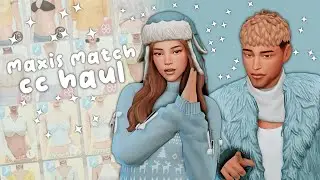 DECEMBER MAXIS MATCH CC HAUL + LINKS🩵 | | The Sims 4 | CC Finds | Maxis Match