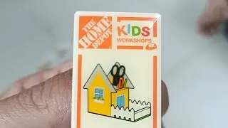  Vlog THE HOME DEPOT KIDS WORKSHOPS 
