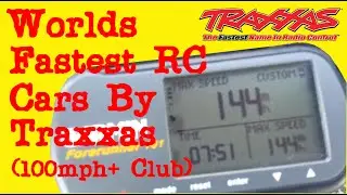 Worlds Fastest RC Car Compilation of Top 5 Fastest Traxxas RC Cars