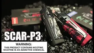 SCAR P3 80w Pod Kit By SMOK ~Vape Pod Kit Review~