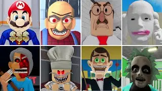 Roblox Mario Escape The Obby in Mr Funny Toy Shop, Papa Pizza, Great School Breakout, Toby Hospital