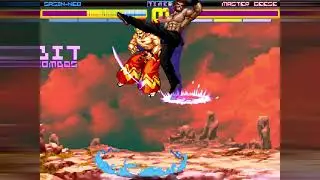 BTW MUGEN - Sasin-Neo (me) vs. Master Geese (AI level = 6)
