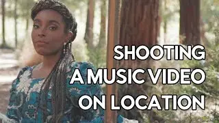 Shooting A Music Video Outside