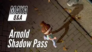 Maya Q&A - Arnold Shadow Pass