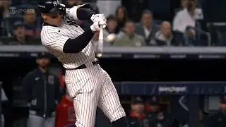 Aaron Judge's FIRST HOMER of the 2024 POSTSEASON!