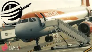 AMAZING FENIX A320! Busy VATSIM flight EGKK-LSZH / MSFS2020
