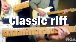 Total Blues Rhythm - Classic riff