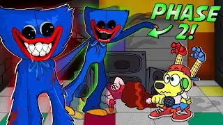 Friday Night Funkin vs HUGGY WUGGY PHASE 2 & More POPPY PLAYTIME... (Fan Made) FNF Mods #95