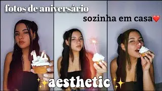 IDEIAS DE FOTOS DE ANIVERSÁRIO SOZINHA AESTHETIC✨