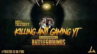 Killing Anti Gaming YT Whole Squad ( 1V4 Clutch ) | TrixterYT is on Fire