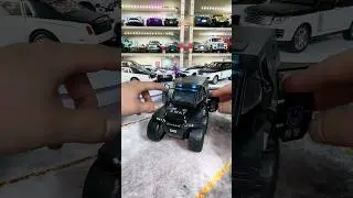 Model of armored police vehicle Avtoros Shaman 
