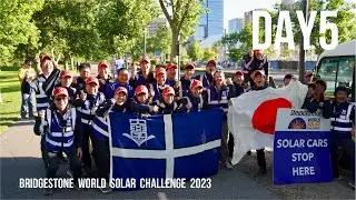 Bridgestone World Solar Challenge 2023 DAY5