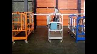 Facade Cleaning Aluminum Rope Suspended Platform