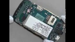 Sony Ericsson txt pro CK15i CK15a Disassembly
